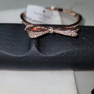 Kate Spade bracelet new with tags Bow rose gold